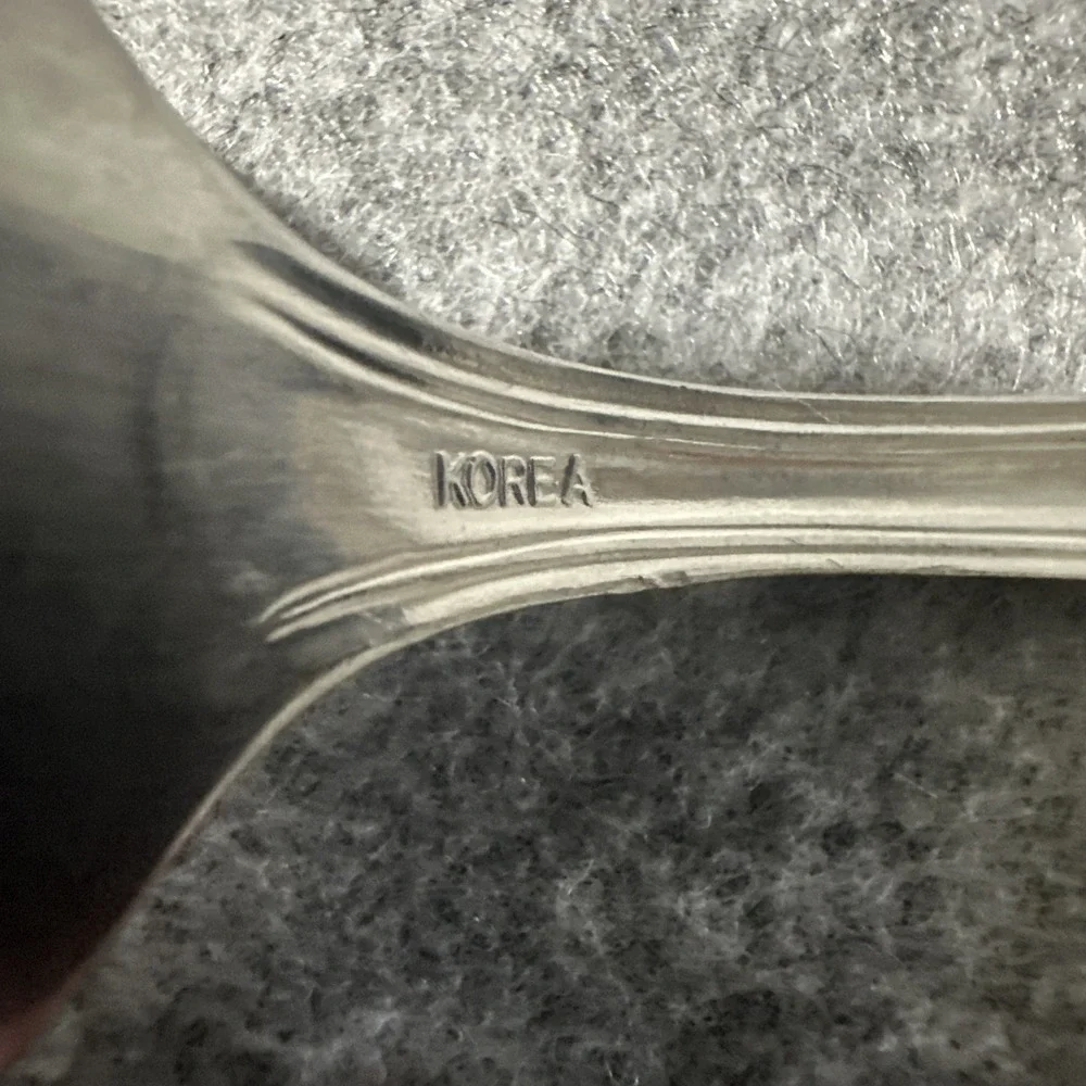 5 International Stainless Korea VERONA Pattern Tablespoons‎